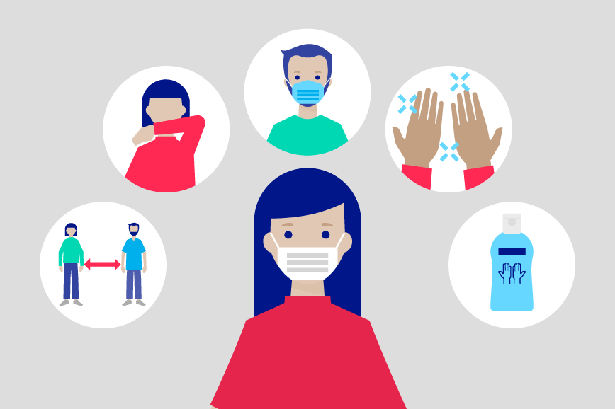 With a few simple measures, we can protect ourselves relatively well against viruses.