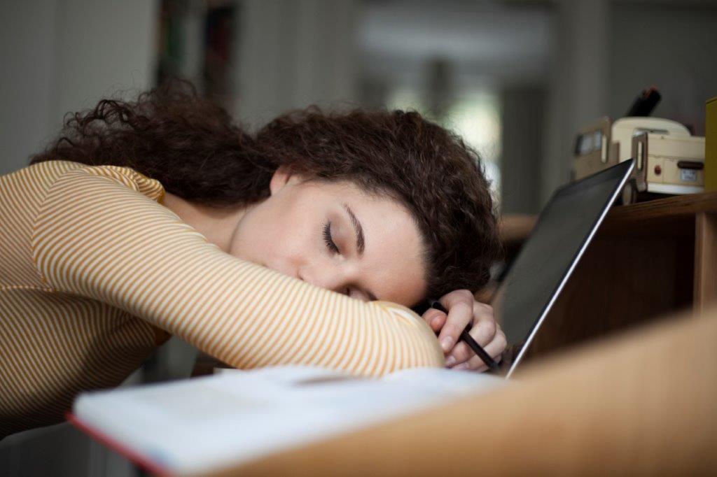 Woman sleeping