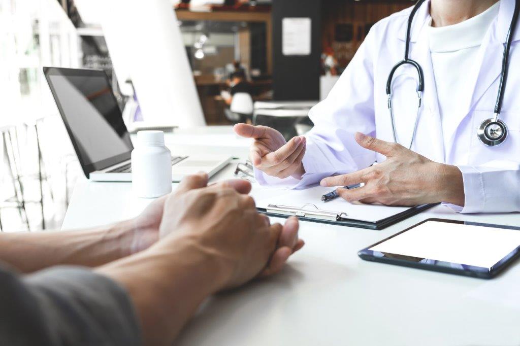 Patient and doctor