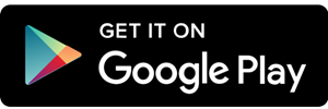 Button voor de Google Play store