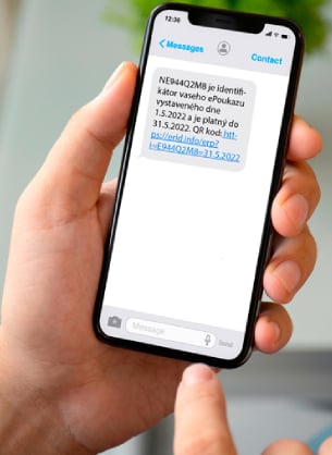 E-poukaz SMS