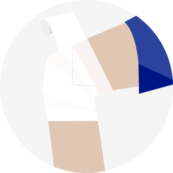 Jak ošetřit loket nebo koleno pomocí rozbíhavého obvazu
