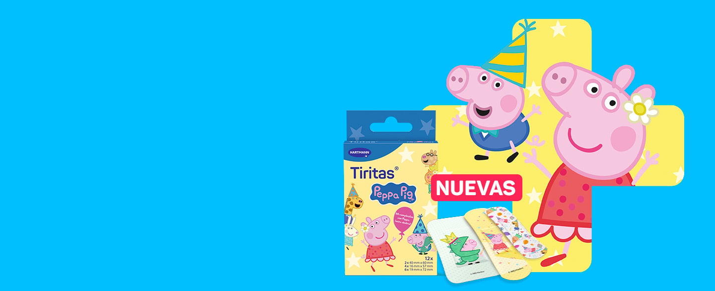 Nuevas Tiritas Peppa Pig - HARTMANN Direct