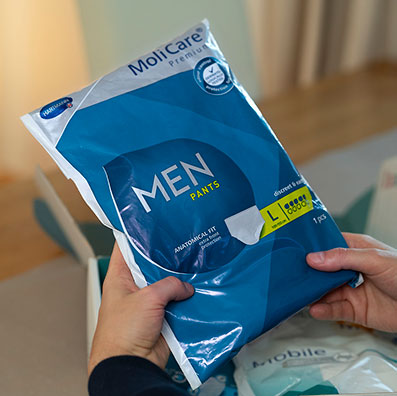 MoliCare MEN Pants Musterbeutel